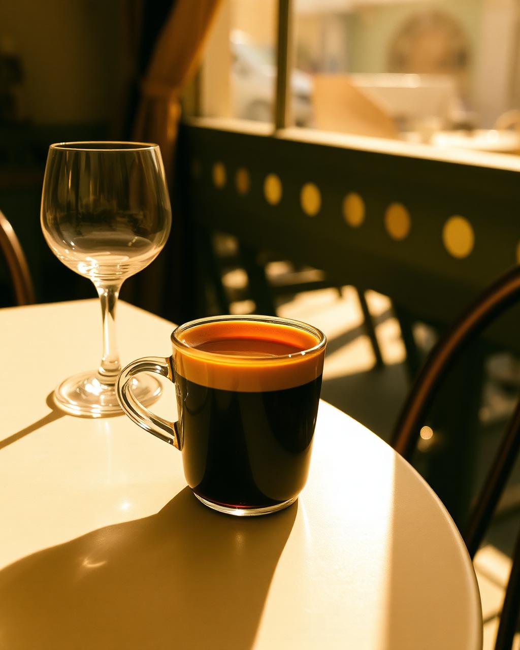 espresso, no sugar.